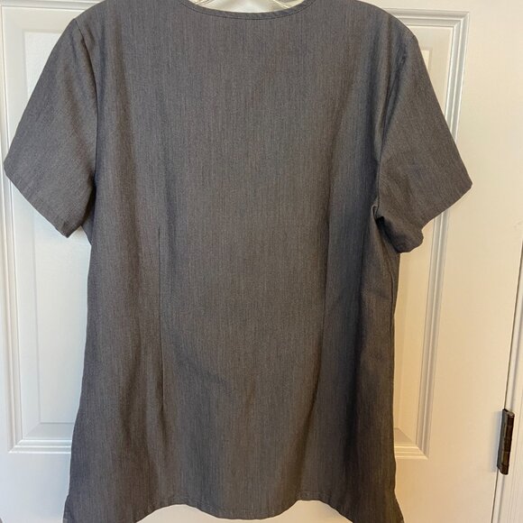 Figs Small Gray Zipper Pant and Scrub Top - Picture 5 of 5